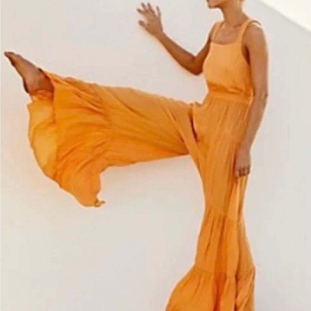 #576 Free People Selfie Worthy Jumpsuit Medium